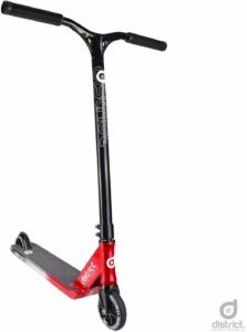 District-C152-Pro-Scooter-Black-Silver-Red