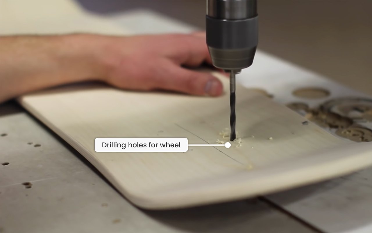 Drilling-the-Holes Drilling-the-Holes